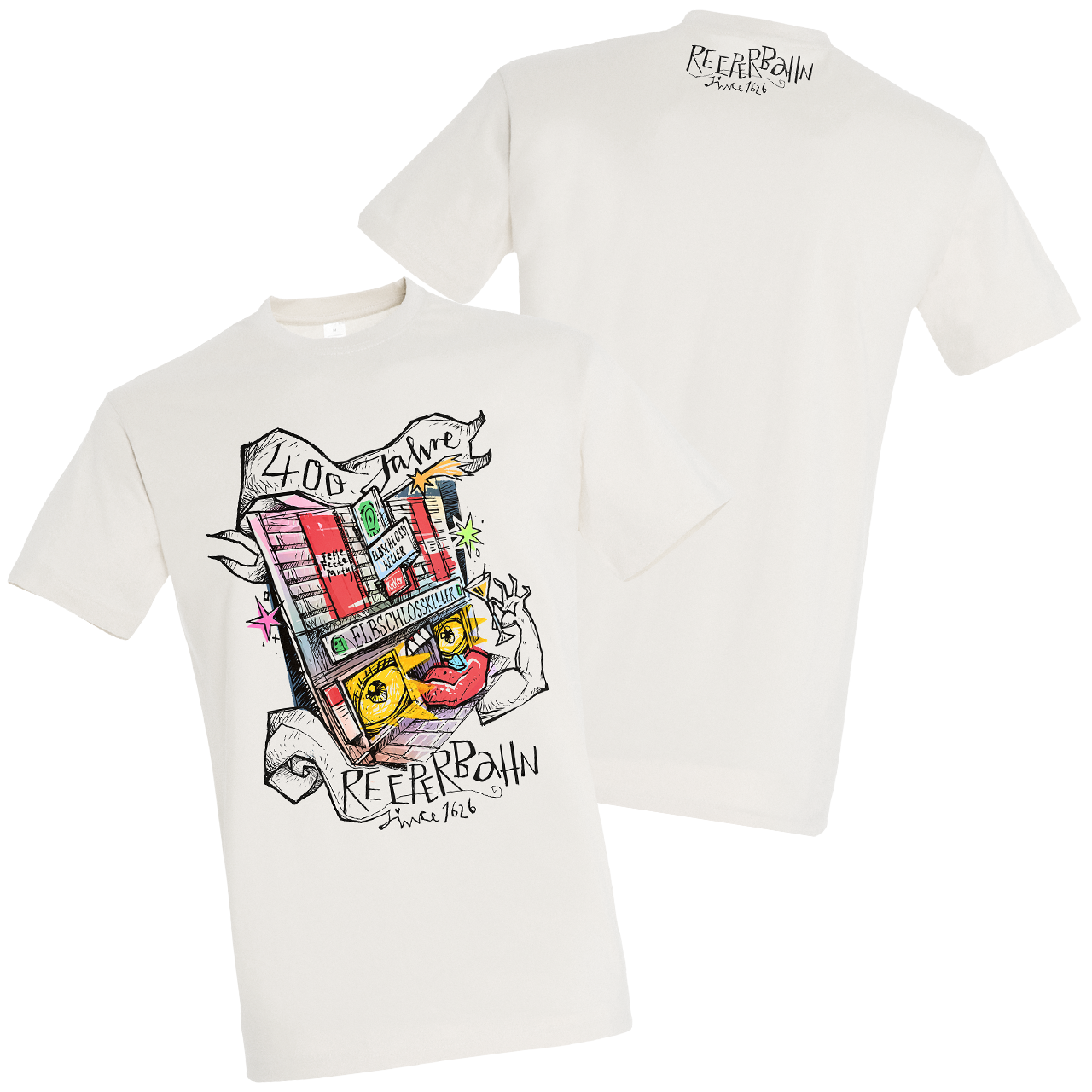 Reepberbahn Shirt - Elbschlosskeller [weiß]