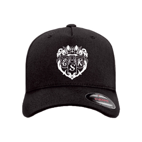 Elbschlosskeller - Cap Flexfit 5 Panel mit Logo [schwarz]