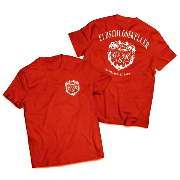 T-Shirt - Elbschlosskeller [rot]