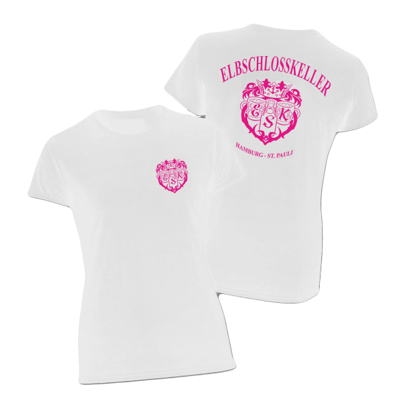 T-Shirt - Elbschlosskeller Girls [weiß]