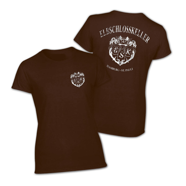 T-Shirt - Elbschlosskeller Girls [braun]